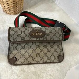 Gucci neo vintage gg supreme belt bag monogram-No Box